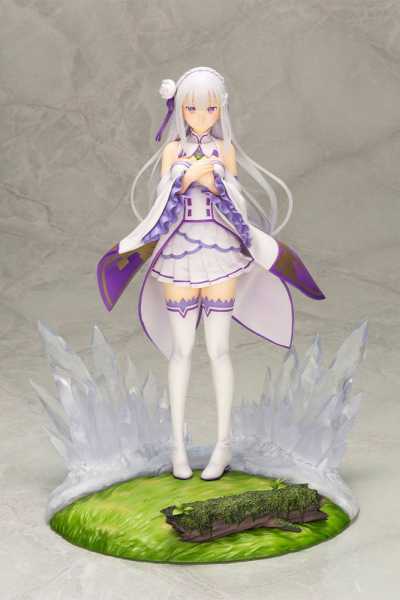 RE:ZERO STARTING LIFE IN ANOTHER WORLD EMILIA MEMORY'S JOURNEY PVC STATUE