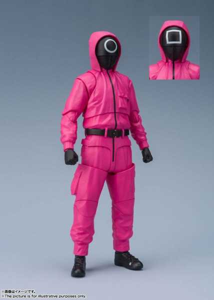 Squid Game S.H.Figuarts Masked Worker / Masked Manager 14 cm Actionfigur