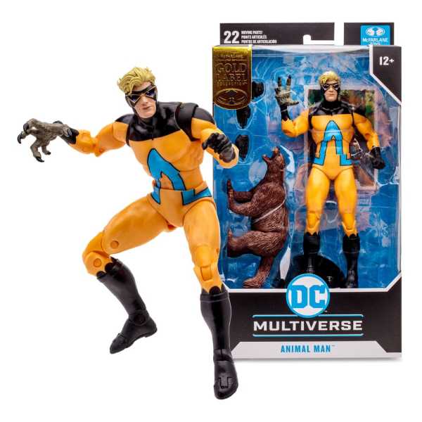 McFarlane Toys DC Multiverse Animal Man (Gold Label) 18 cm Actionfigur