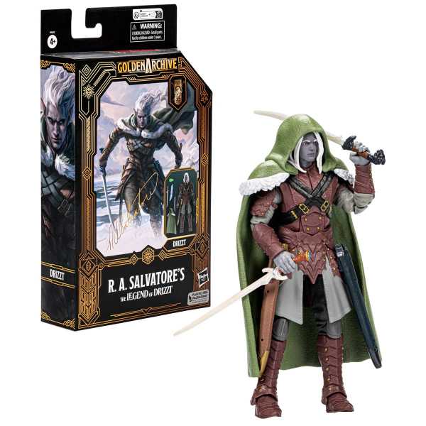 Dungeons & Dragons: R.A. Salvatore's The Legend of Drizzt Golden Archive Drizzt 6 Inch Actionfigur