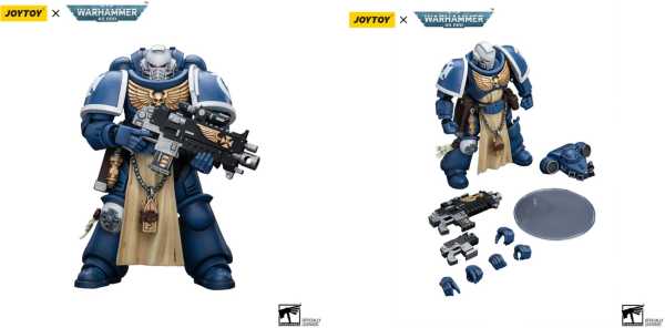 VORBESTELLUNG ! Joy Toy Warhammer 40k Ultramarines Sternguard Veteran with Bolt Rifle Actionfigur