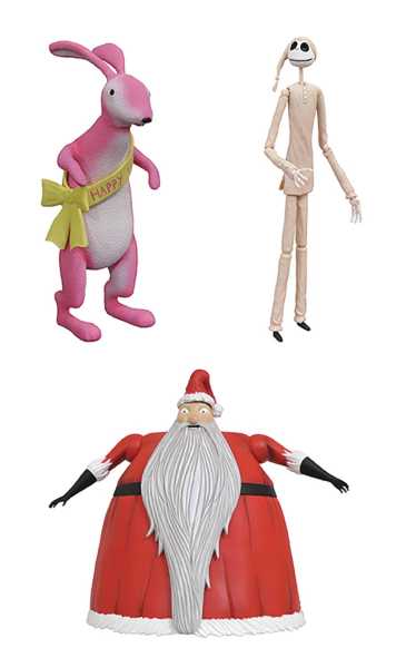 VORBESTELLUNG ! The Nightmare Before Christmas Best Of Series 4 Actionfiguren Komplett-Set