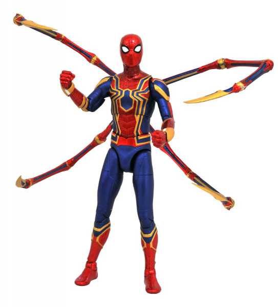 MARVEL SELECT AVENGERS 3 IRON SPIDER-MAN ACTIONFIGUR