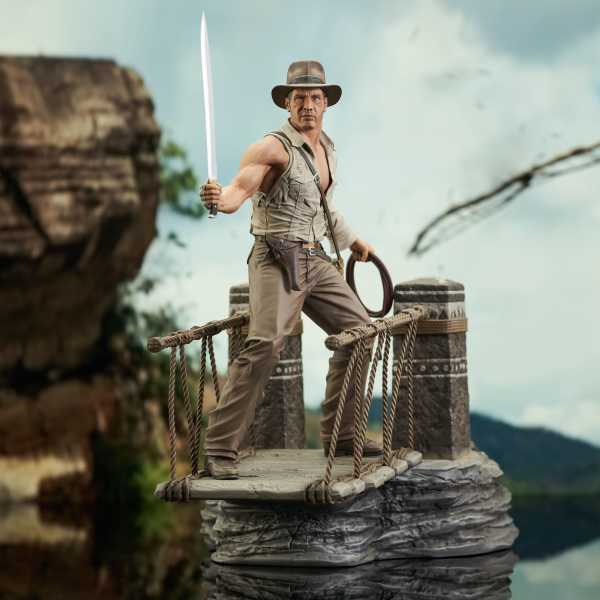 Indiana Jones and the Temple of Doom Gallery Deluxe Rope Bridge Statue