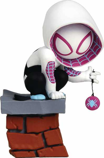 MARVEL MINI HEROES ANIMATED SPIDER-GWEN PVC STATUE