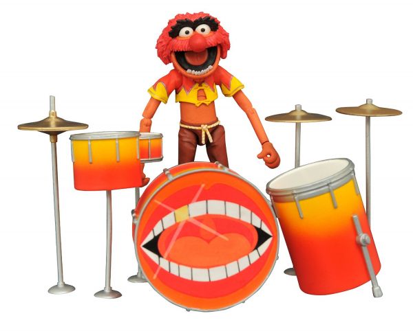 MUPPETS SELECT ANIMAL & DRUMSET ACTIONFIGUR