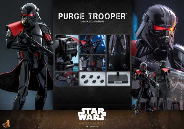 VORBESTELLUNG ! Hot Toys Star Wars: Obi-Wan Kenobi 1/6 Purge Trooper 30 cm Actionfigur