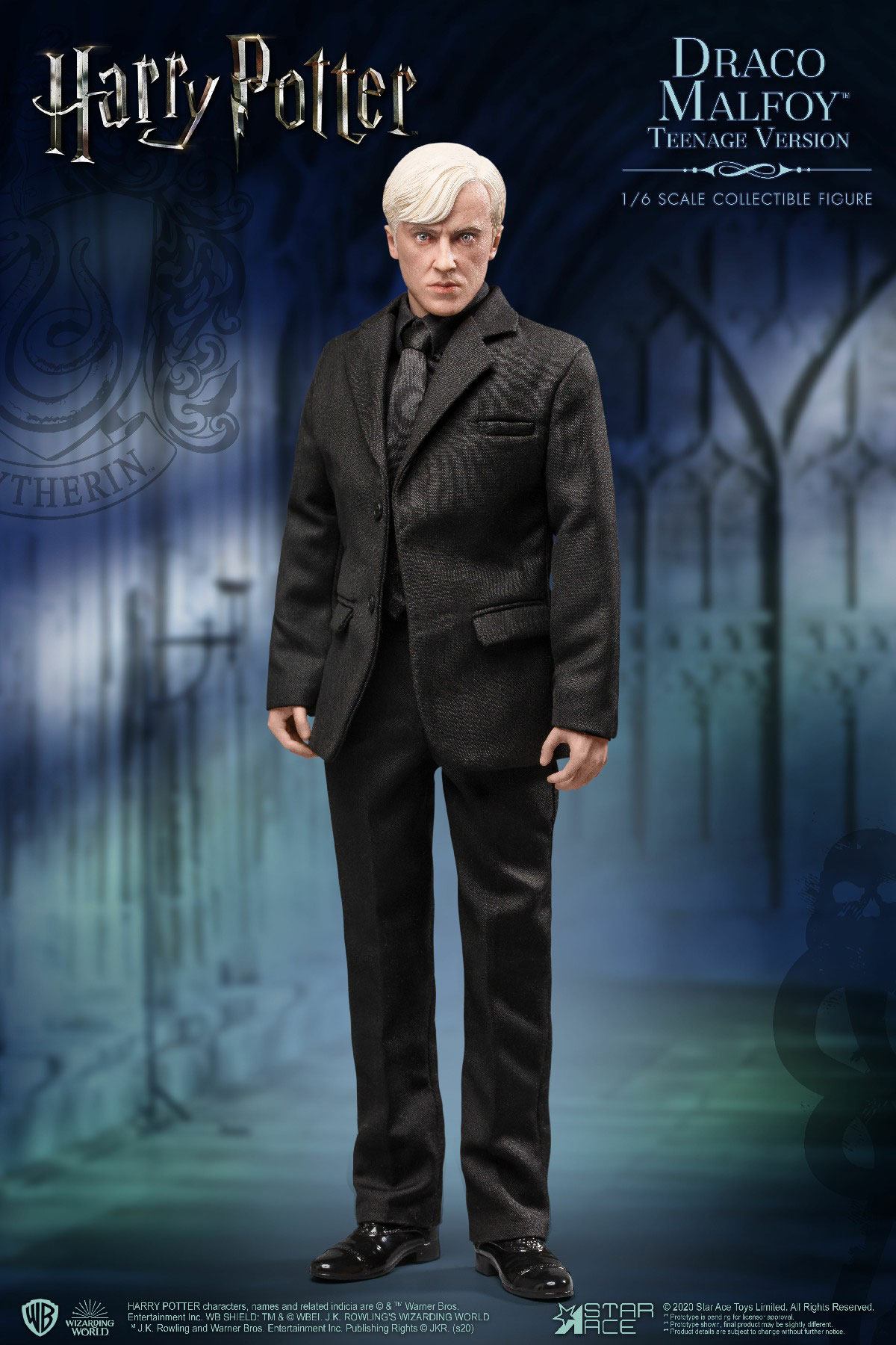 Harry Potter lebensgroßer Pappaufsteller Draco Malfoy Pappfigur 178 cm
