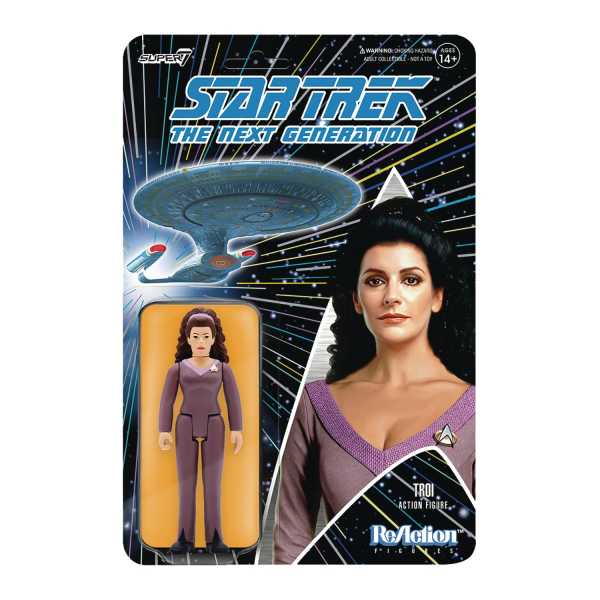 Star Trek: The Next Generation Deanna Troi 3 3/4-Inch ReAction Actionfigur