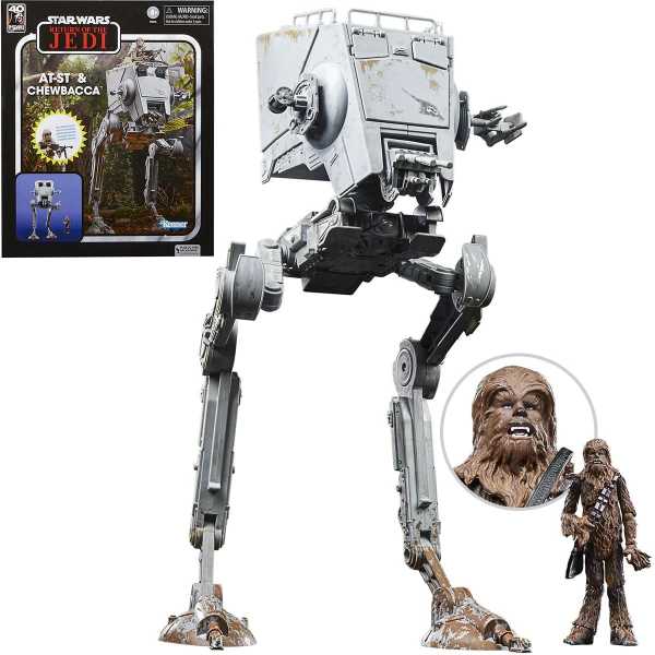 Star Wars The Vintage Collection AT-ST and Chewbacca Actionfigur