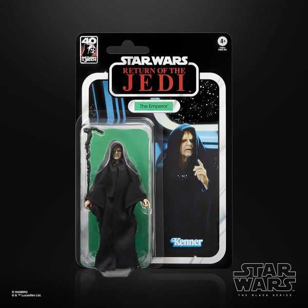 Star Wars The Black Series Return of the Jedi 40th Anniversary The Emperor Actionfigur