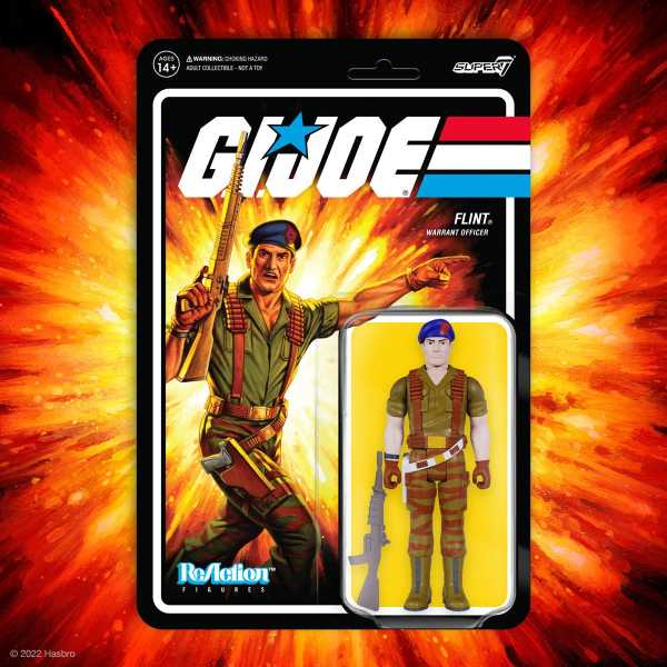 G.I. Joe Flint 3 3/4-Inch ReAction Actionfigur