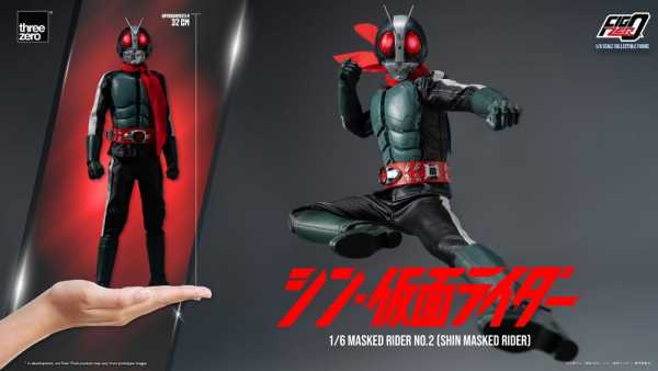 VORBESTELLUNG ! Kamen Rider FigZero 1/6 Shin Masked Rider No. 2 32 cm Actionfigur