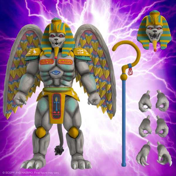Power Rangers Ultimates King Sphinx 7 Inch Actionfigur