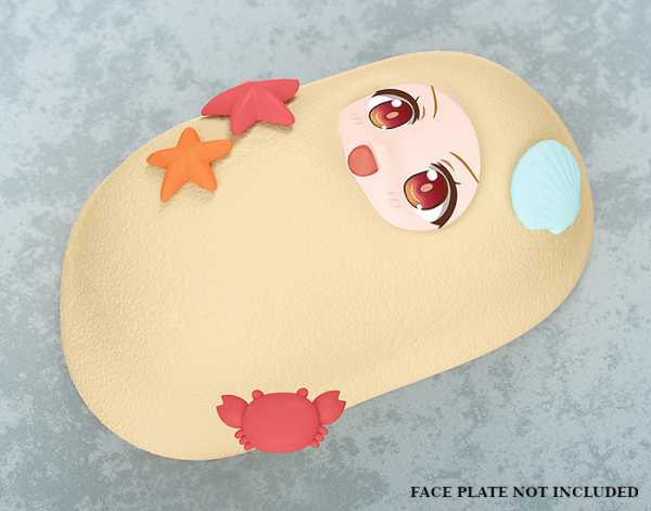 VORBESTELLUNG ! Nendoroid Kigurumi Face Parts Case Sand Bath Nendoroid Actionfiguren Zubehör-Set