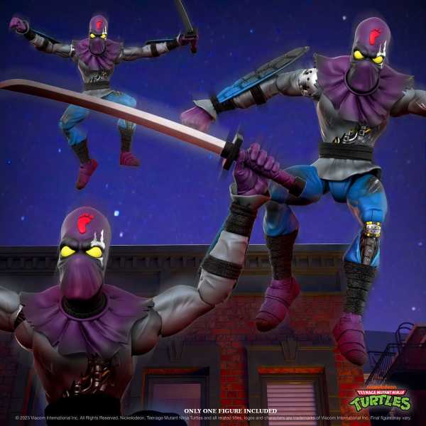 VORBESTELLUNG ! Teenage Mutant Ninja Turtles Ultimates Foot Soldier (Battle Damaged) Actionfigur