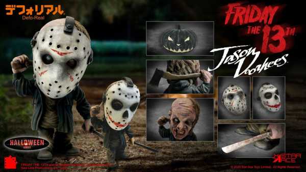 AUF ANFRAGE ! Freitag der 13. (Friday the 13th) Jason Voorhees Defo-Real Figur Halloween Version