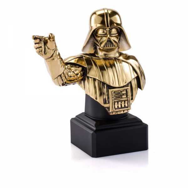 VORBESTELLUNG ! Star Wars Episode XI Pewter Collectible Gilt Darth Vader 21 cm vergoldete Büste