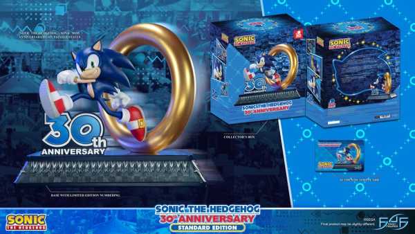 AUF ANFRAGE ! Sonic the Hedgehog 30th Anniversary 41 cm Statue