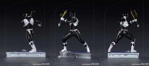 AUF ANFRAGE ! Power Rangers 1/10 Black Ranger 17 cm BDS Art Scale Statue