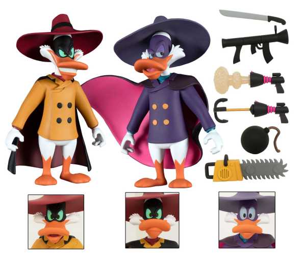 Darkwing Duck & Negaduck Deluxe Actionfiguren Box Set