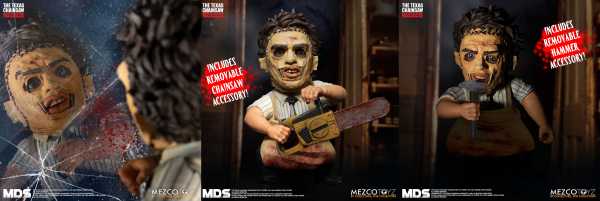 MDS The Texas Chainsaw Massacre (1974) Leatherface DLX Stylized Rotocast 6 Inch Actionfigur