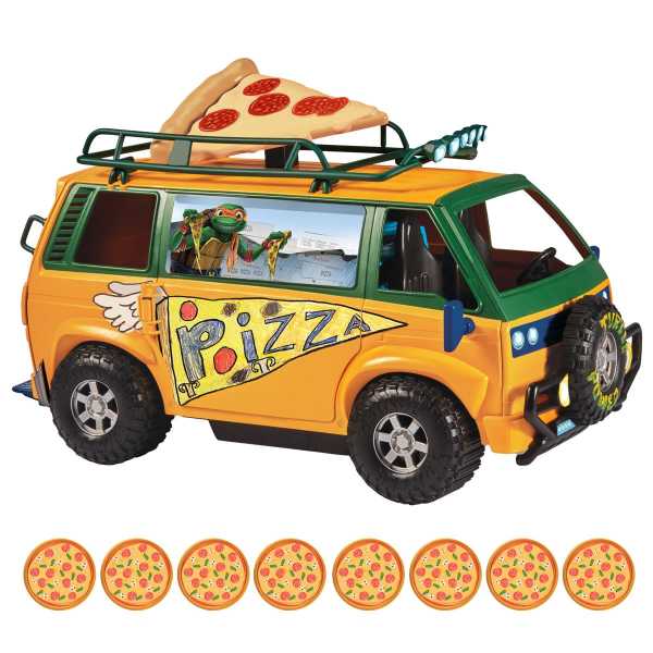 Teenage Mutant Ninja Turtles: Mutant Mayhem Movie PizzaFire Van Vehicle Fahrzeug