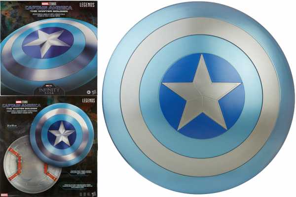 Marvel Legends Series Captain America: The Winter Soldier Stealth Shield Prop Replik