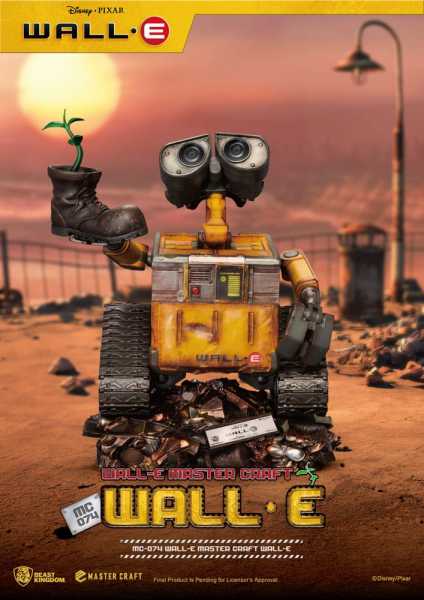 VORBESTELLUNG ! WALL·E - Der Letzte räumt die Erde auf MC-074 WALL·E 37 cm Master Craft Statue