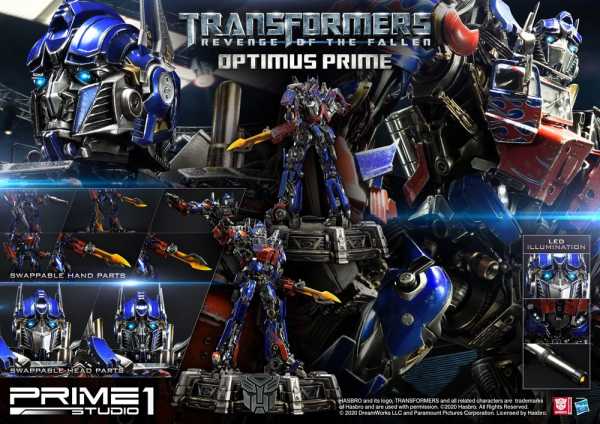 AUF ANFRAGE ! Transformers - Die Rache Optimus Prime 73 cm Statue