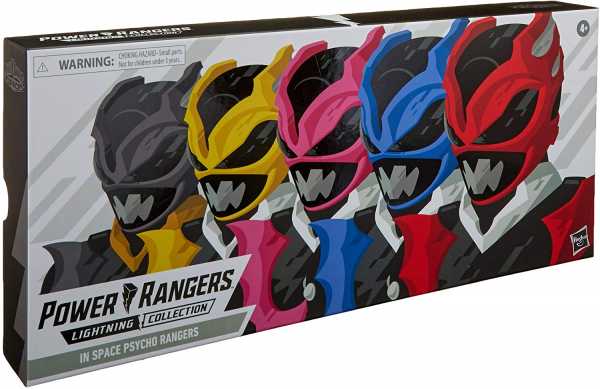 Power Rangers Lightning Collection in Space Psycho Rangers Premium 6 Inch Actionfiguren 5-Pack