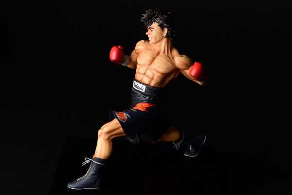 VORBESTELLUNG ! Hajime no Ippo 1/6 Takeshi Sendou Finish Blow 29 cm PVC Statue Damage Version