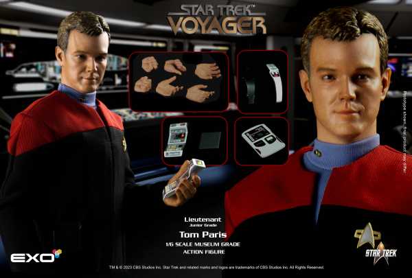 VORBESTELLUNG ! Star Trek: Voyager Lieutenant Junior Grade Thomas Eugene Paris 1:6 Actionfigur