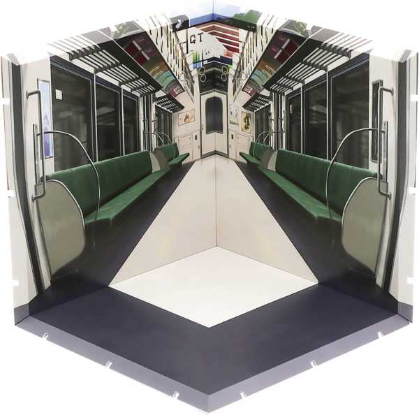 VORBESTELLUNG ! Dioramansion 150 Train Interior Nendoroid und Figma Actionfiguren Zubehör-Set