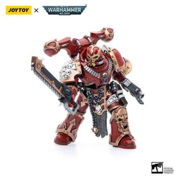 Joy Toy Warhammer 40k 1/18 Chaos Space Marines Crimson Slaughter Brother Maganar Actionfigur