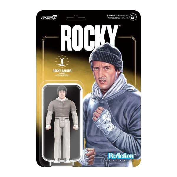 VORBESTELLUNG ! Rocky Balboa Workout 3 3/4-Inch ReAction Actionfigur