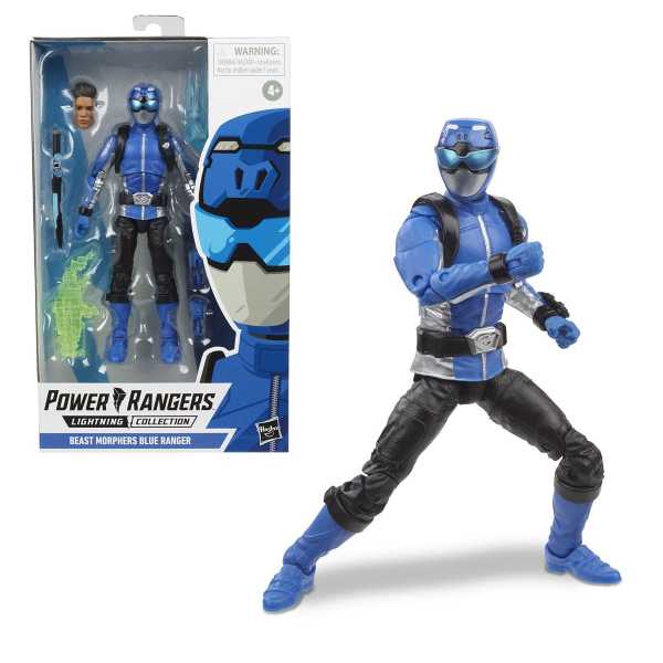 Power Rangers Lightning Collection Beast Morphers Blue Ranger 6 Inch Actionfigur