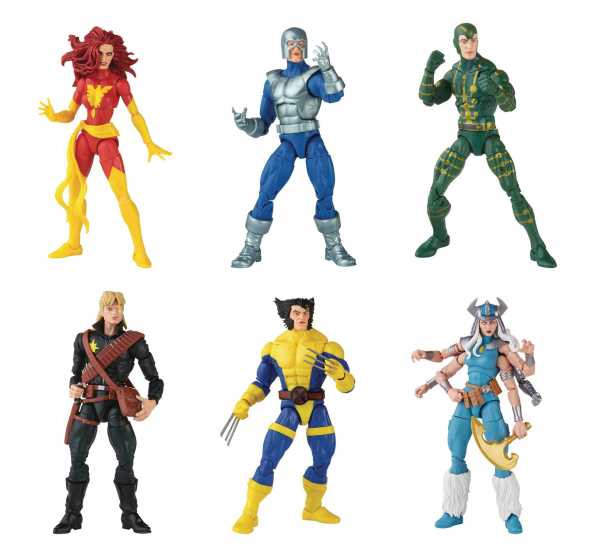 Marvel Legends Vintage Uncanny X-Men 6 Inch Actionfiguren-Set