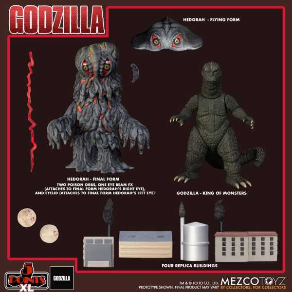 Godzilla Frankensteins Kampf gegen die Teufelsmonster 5 Points XL Actionfiguren Box