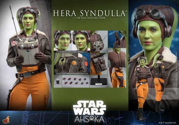 VORBESTELLUNG ! Hot Toys Star Wars: Ahsoka 1/6 Hera Syndulla 28 cm Actionfigur