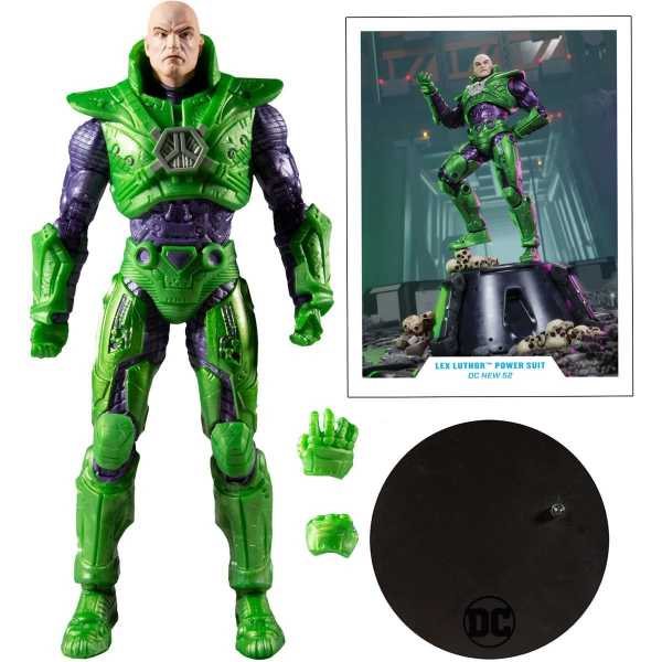 McFarlane Toys DC Multiverse Lex Luthor Green Power Suit JL: The Darkseid War 7 Inch Actionfigur