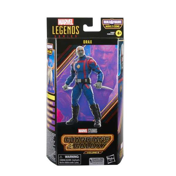 Marvel Legends Guardians of the Galaxy Vol. 3 Drax 6 Inch BaF Actionfigur