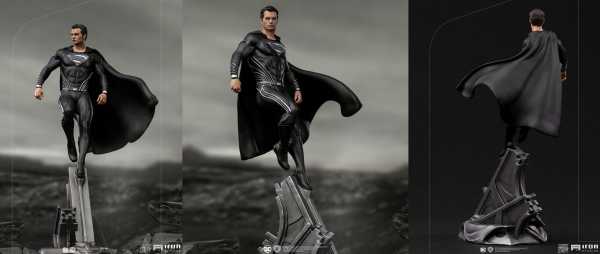Zack Snyder's Justice League 1/10 Superman Black Suit 30 cm Art Scale Statue