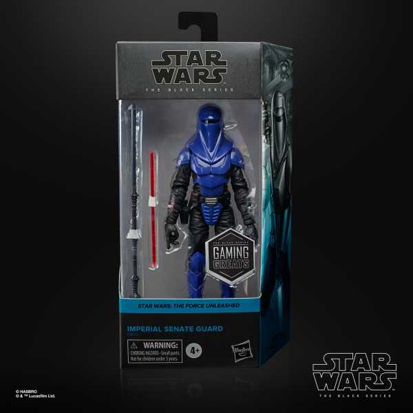 VORBESTELLUNG ! Star Wars The Black Series Gaming Force Unleashed Imperial Senate Guard Actionfigur