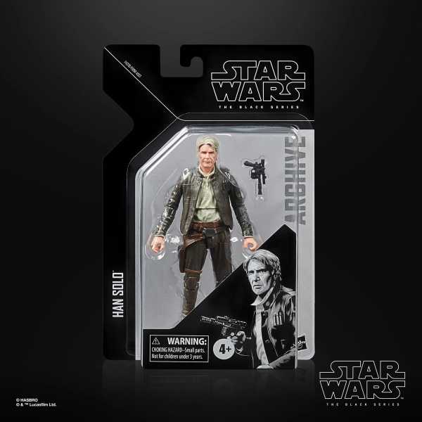 Star Wars The Black Series Archive Han Solo (The Force Awakens) 6 Inch Actionfigur
