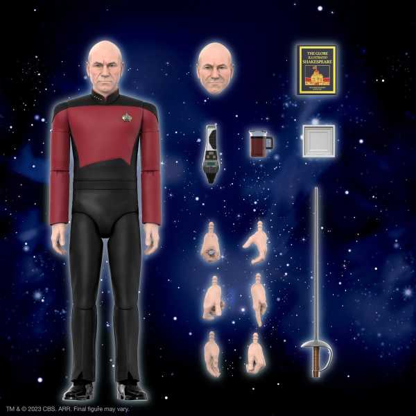 Star Trek: The Next Generation Ultimates Captain Jean-Luc Picard 7 Inch Actionfigur