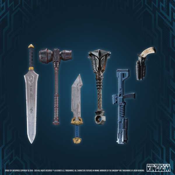 VORBESTELLUNG ! Animal Warriors of The Kingdom Primal Collection Series 2 Bone Crusher Weapon Set