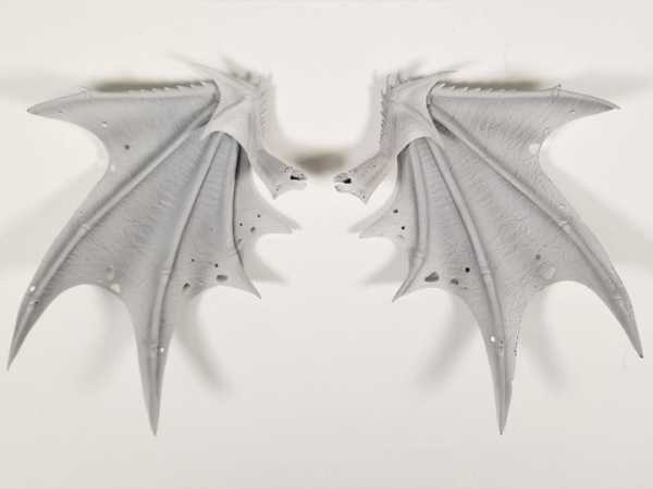 Mythic Legions: Illythia Vampire Wings (White) Zubehör-Set für Actionfiguren