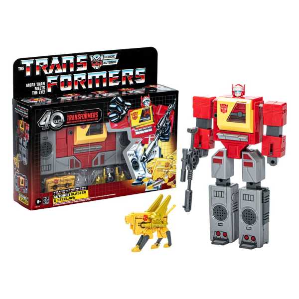 The Transformers Retro G1 Autobot Blaster & Steeljaw 18 cm Actionfigur