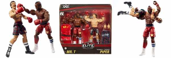 WWE Elite Collection Mr. T And "Rowdy" Roddy Piper Actionfiguren 2-Pack